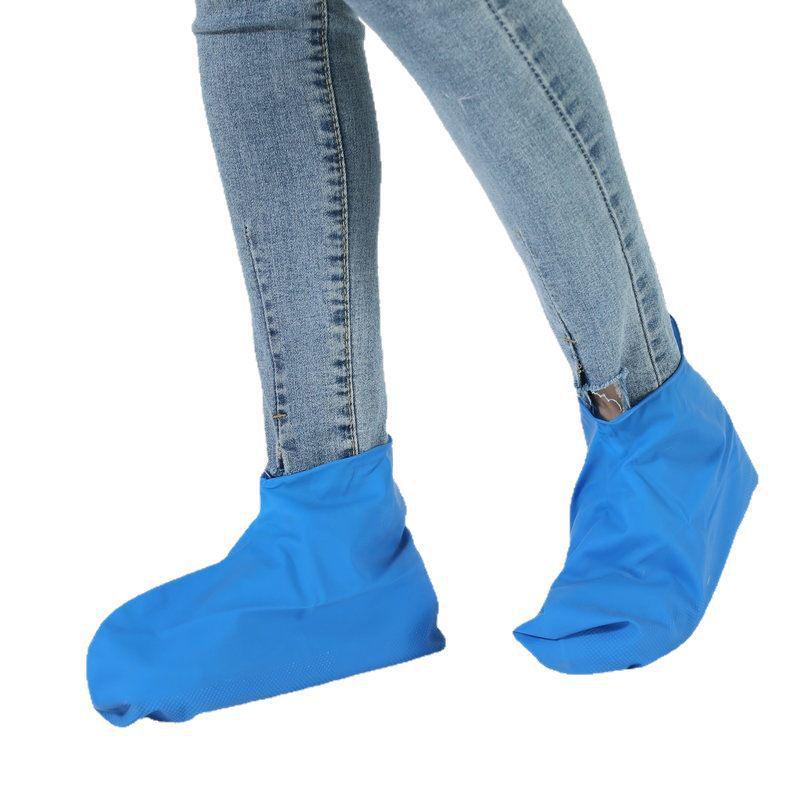 Silicone Non-Slip Waterproof Shoe Covers for Men & Women - Thickened, Wear-Resistant, Rainproof Boot Covers