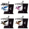 Einzigartiges Urlaubs-Souvenir Magische Fliegende Drachen Bücherregal-Lampe, Warmes Hängendes Nachtlicht, Fantasy-Skulptur mit Ständer Lese-Ecke Dekoration, Geschenk