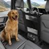 Adjustable Rear Seat Protective Railing Elastic Car Seat Storage Net  Pet Restraint