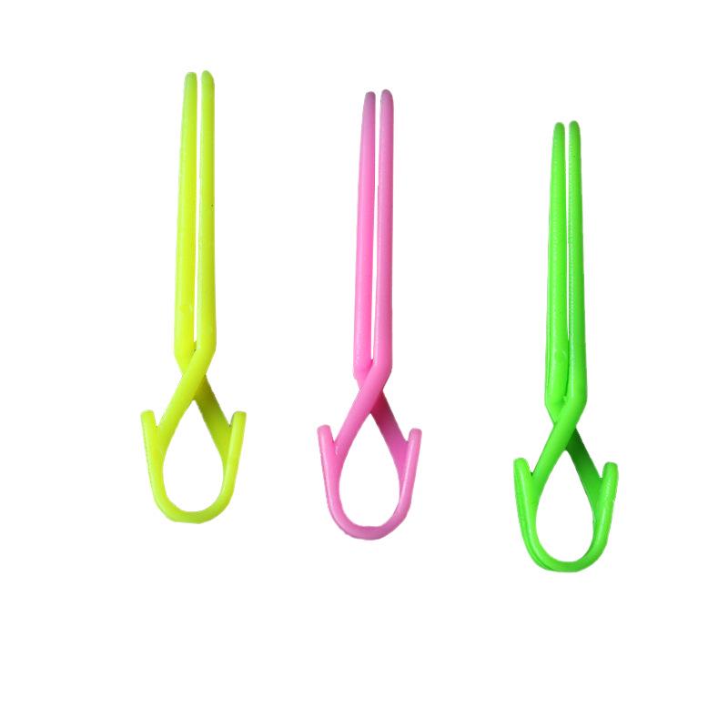 Barbershop Hairdressing Partition and Positioning Clips with Perm Paper for Cold Perms