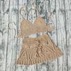 Handmade Crochet Bikini and Beach Dress Set (2/3-piece)