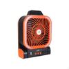 Portable Fan with Light Rechargeable Tent Hook Compact for Campers, Journeyers, Camping,