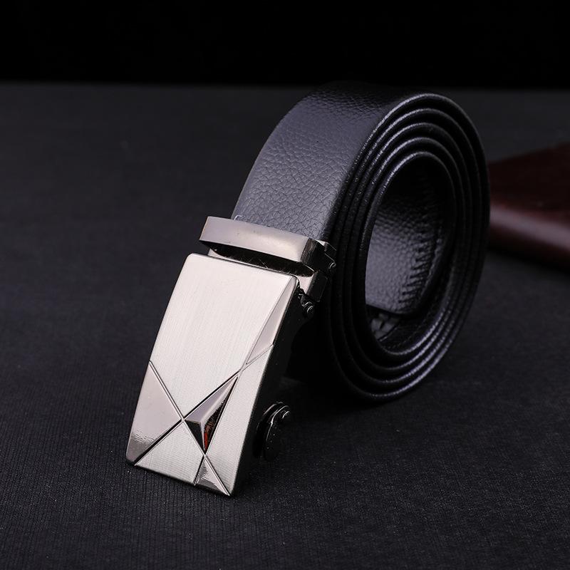 

Southeast Asia s Popular Belt 4 Cm Iron Buckle PVC Leather Belt Automatic Buckle Belt 120cm