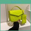Trendy Pu Leather Mini Square Shoulder Bag For Women 2023 Summer Fashion
