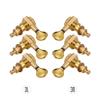 6PCS 3L3R String Tuning Pegs Metal Guitar Tuning Keys Durable Guitar Machine Heads  For Guitars