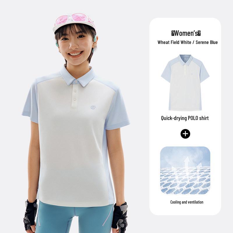 FX Women s Quick-Dry Outdoor Polo: Breathable, Cool, Sweat-Wicking, Short Sleeve Sports Running Shirt 2XL