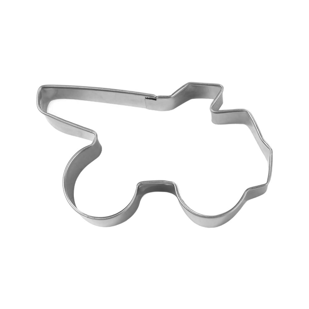 Dumper Gravemaskin Rustfritt Stål Kakeutstikkere Kakedekorasjonsverktøy Modelleringsform Kjeksform