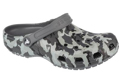 Classic Spray Camo Kinder Clog, für Jungen schwarze Pantoletten