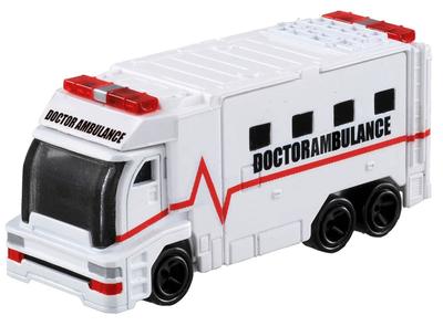 Tomica Hyper Rescue Drive Head Ambulancia Doctor DHT-03