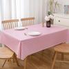 Waterproof PVC Tablecloth: Oil & Scald-Proof, Wash-Free Dining & Coffee Table Cover for Student Dorms