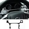 Stainless Steel Black Brushed Central Control Interior Decorative Sticker For Land Rover Discovery Sport 2015-19 Car Accessories