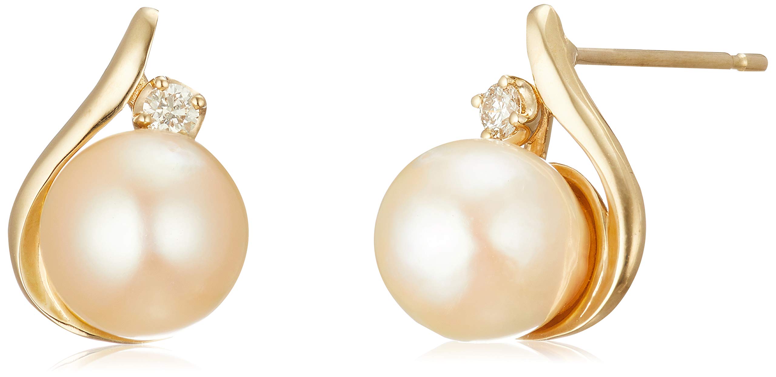 

ESTELLE June Birthstone Akoya Pearl and 10K Yellow Gold Earrings (0242-0540-0019-0000)