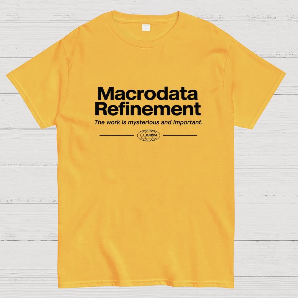 Macrodata Refinement Cotton Summer Casual Cool Loose T-Shirt