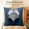Destroyers Usa Cool Cushion Cover Natural Linen Organic Fabric Double-Sided Printing Sofa Home Decor Gift Pillow Case