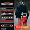 NineLeaf Smart Bike Tail Light with Turn Signals and Brake Light, Anti-Theft Bicycle Alarm Tail Light with Electric Bell and Automatic Brake