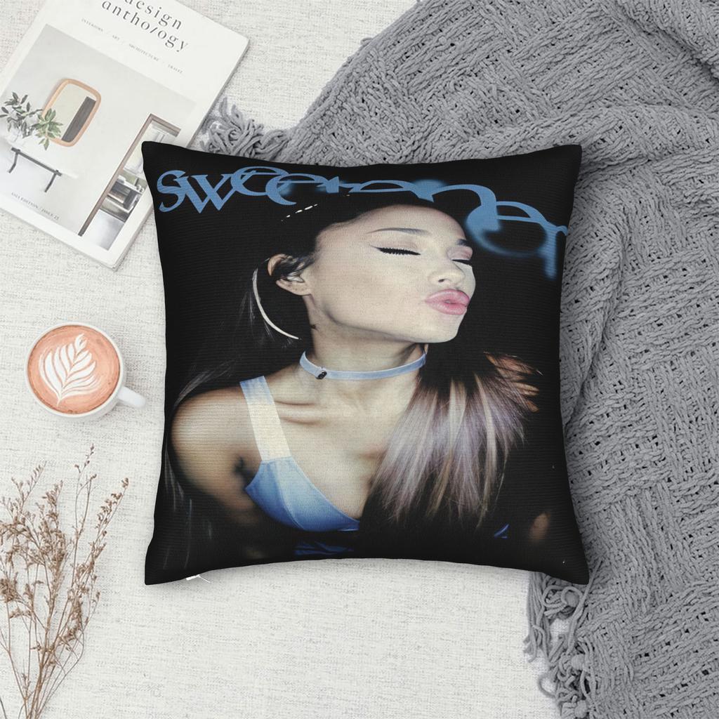 Arianas Grande  Pillow Cover  Comfy Cushion Cover Fashion Pillow Case For Couch Sofa Bedroom