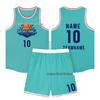 Customized Quick-Dry Basketball Uniform Set - Breathable Jerseys for Children & Adults, Men & Women Team Sports