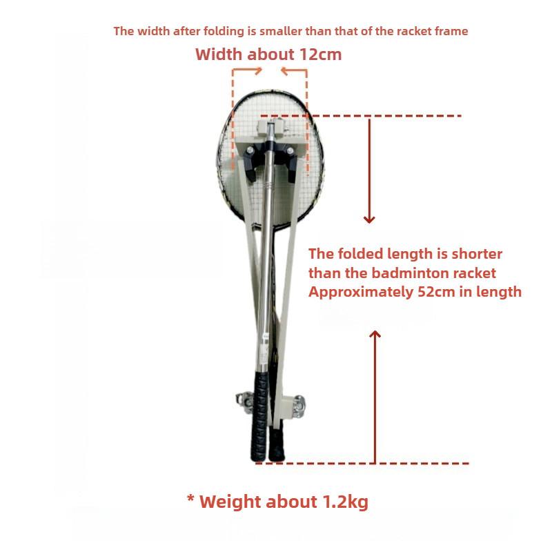 Ball Sweeper Foldable Telescopic Badminton Ball Picker Handheld Badminton Collector Badminton Training Equipment