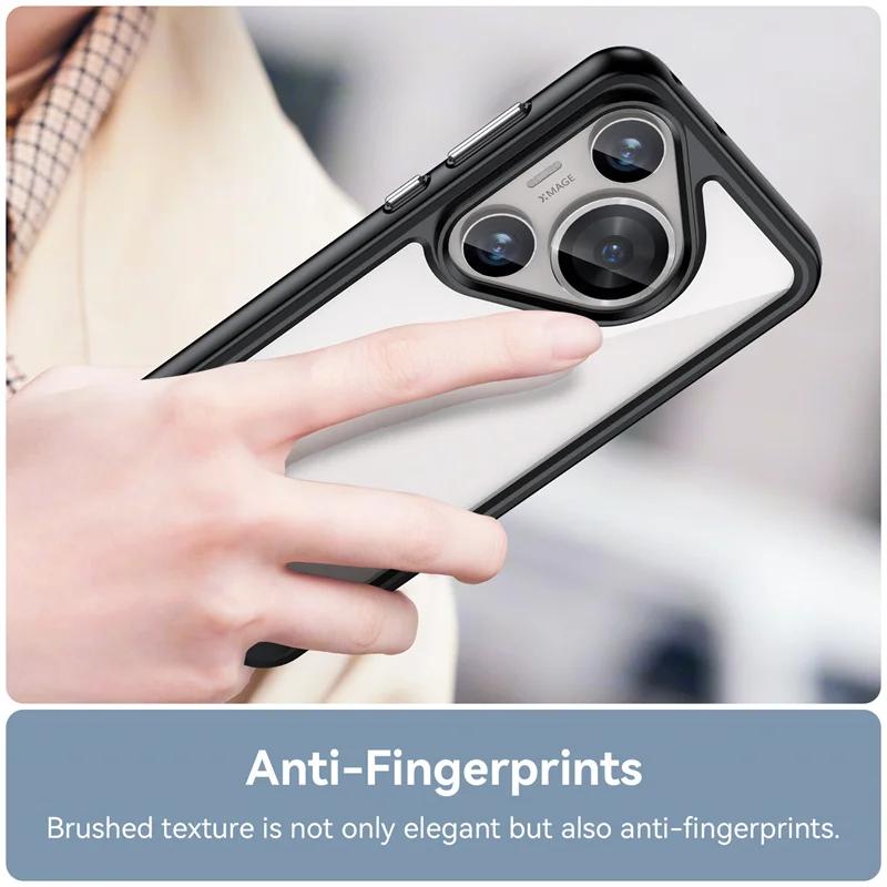 New Transparent Colorful TPU Case for Huawei Pura 70 Pro P70 P60 Protective Cover Clear Fundas Coque Capa Shell