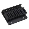 6 String Guitar Fixed Saddle Bridge Hardtail Top Loader Iron Electric Guitar Saddle Bridge