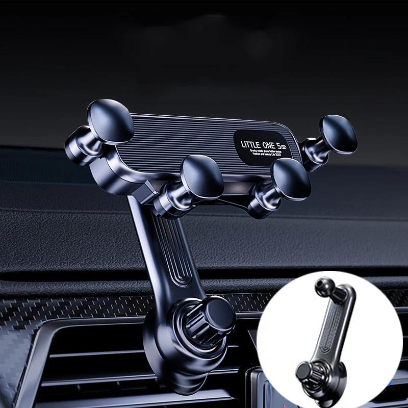 360° Rotation Car Phone Holder for Universal Car Phone Holder Gravity Stand Bracket Air Outlets Mobile Car Adapter Holder