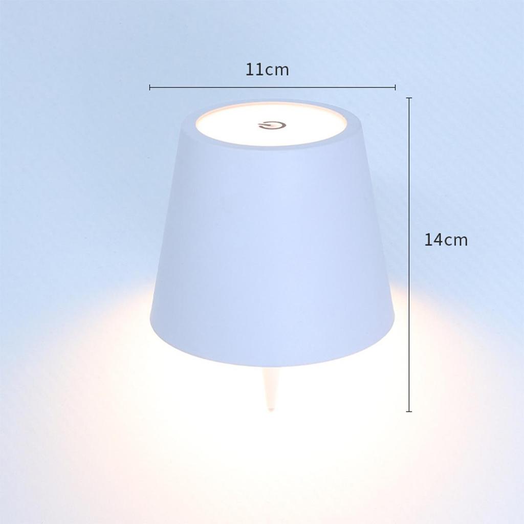 Wireless Touch Control Bottle Table Lamp Reading Usb Rechargeable Adjustable Brightness White Wine Lights Mini Night Light Lamps