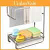 Steel Wall Mount Cloth Drying Rack With Automatic Drainage For Kitchen Organization