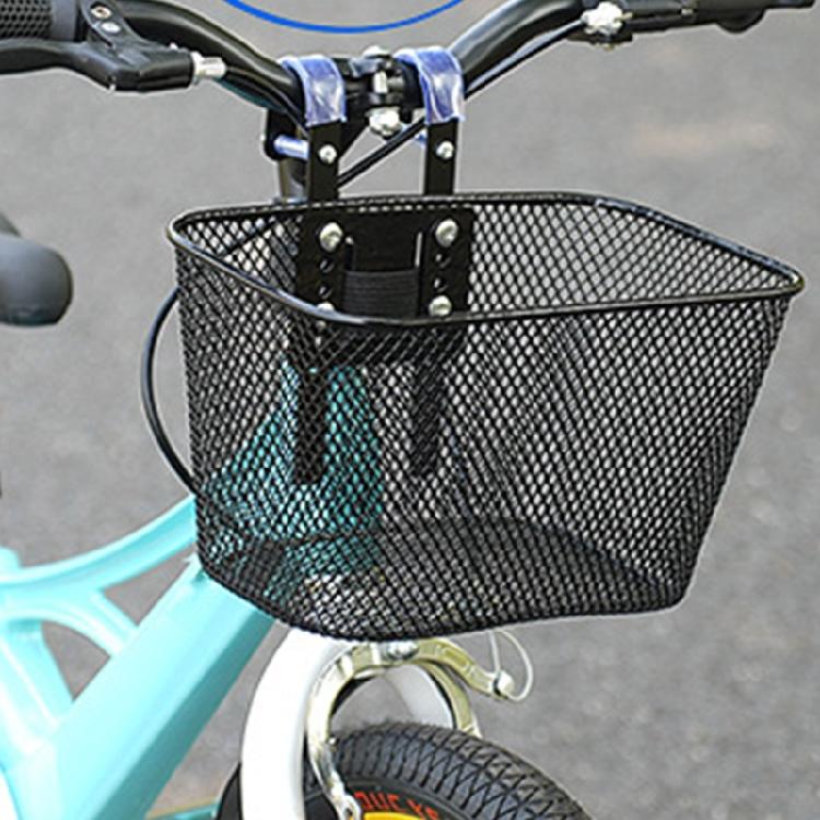Detachable Childrens Bikes Front Handlebars Basket Metal Tricycle Basket Bicycles Basket Gift for Girl and Boy