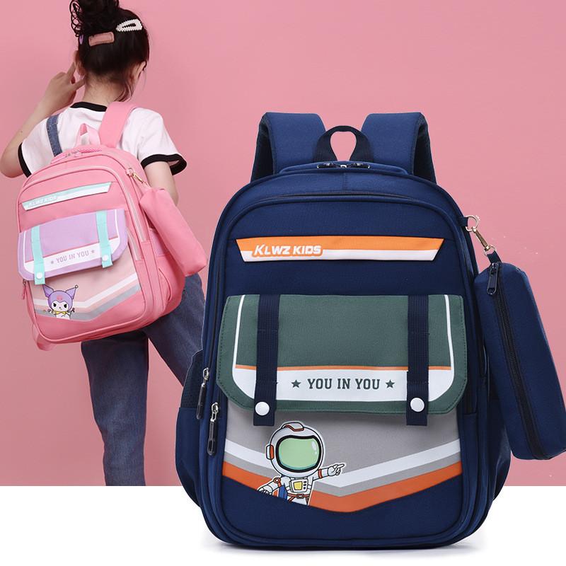 Adorable 2024 Cartoon Backpack For Kids Big Capacity Oxford Fabric School Bag