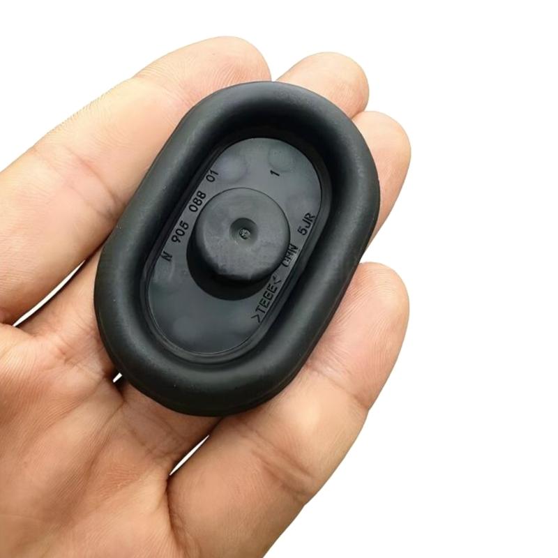 Automotive Opening Cover Set N90508801, Black Underbody Body Hole Replacement Covers 10 Piece Pack for Golf 4/5/6 Chassis Opening Service and Spare