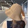 European And American Style Women's Sun Hat With Large Brim Adjustable Size Fashionable Fisherman Hat