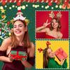 Reindeer Antlers Christmas Tree Headband for Kids - Festive Party Hair Clip & Holiday Decoration