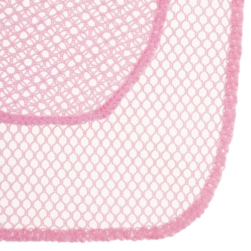 Aska Towel "Dishwashing Revolution" Pink, 31cm X 38cm, Kitchen Sponge, Mesh Cloth, Woven Scrubber, Bottle Cleaner