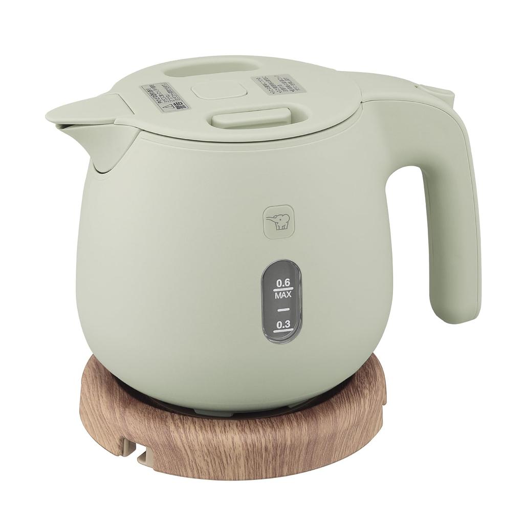 Zojirushi Electric Kettle, 0.6L, Dusty Green, CK-SA06-GZ