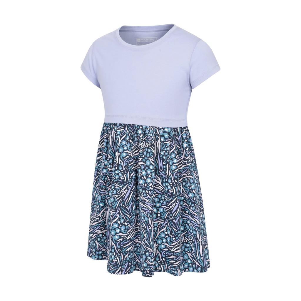 Mountain Warehouse Girls Petal Abstract Midi Dress