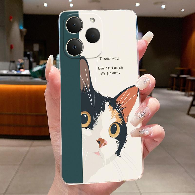 Casing For Realme 15T Luxury Cute Cool Boys Girls Soft Silicone Phone Case Back Cover For Realme 15T 5G Transparent TPU Shell