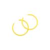 Personality Simple Candy Color Geometric C-shaped Round Earrings Hoop Earrings Women Jewelry