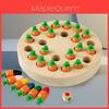 Mushroom Carrot Memory Chess Wooden Educational Board Game For Kids And Family