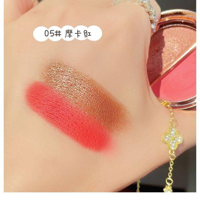 BEAUTY GLAZED - Matt & Pärlemor Dubbel Effekt Charm Ögonskugga - 10 Nyanser