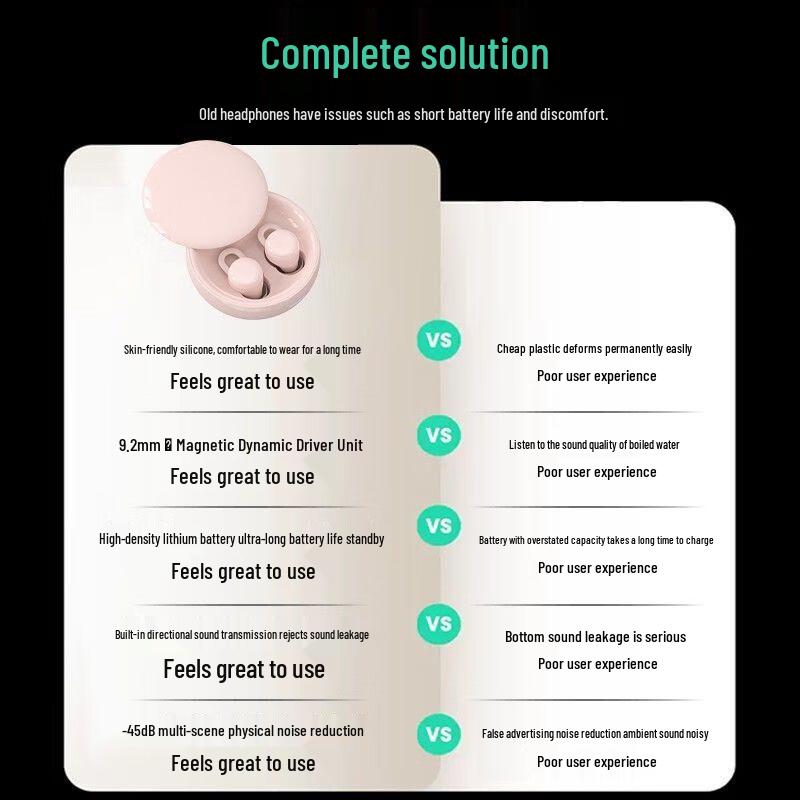 X68 Bone Conduction Wireless Noise-Cancelling Earbuds with Long Battery Life and High Sound Quality