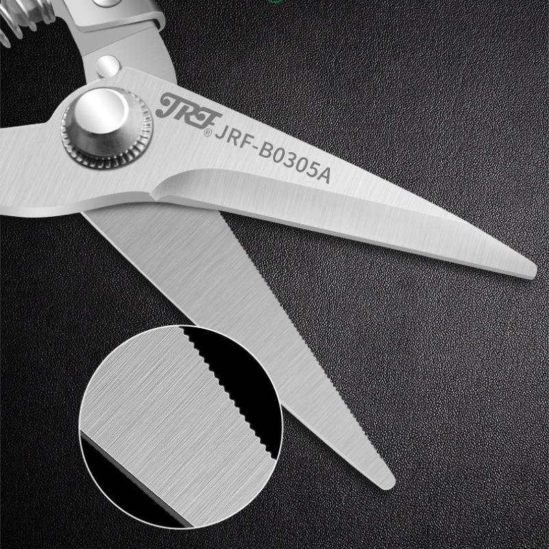 Professional Industrial Shears, JRF Stainless Steel Scissors, Tin Snips For Metal Sheet & PVC Pipe Cutting