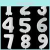 Elegant White 40" Giant Number Foil Balloons For Birthday And Party Celebrations