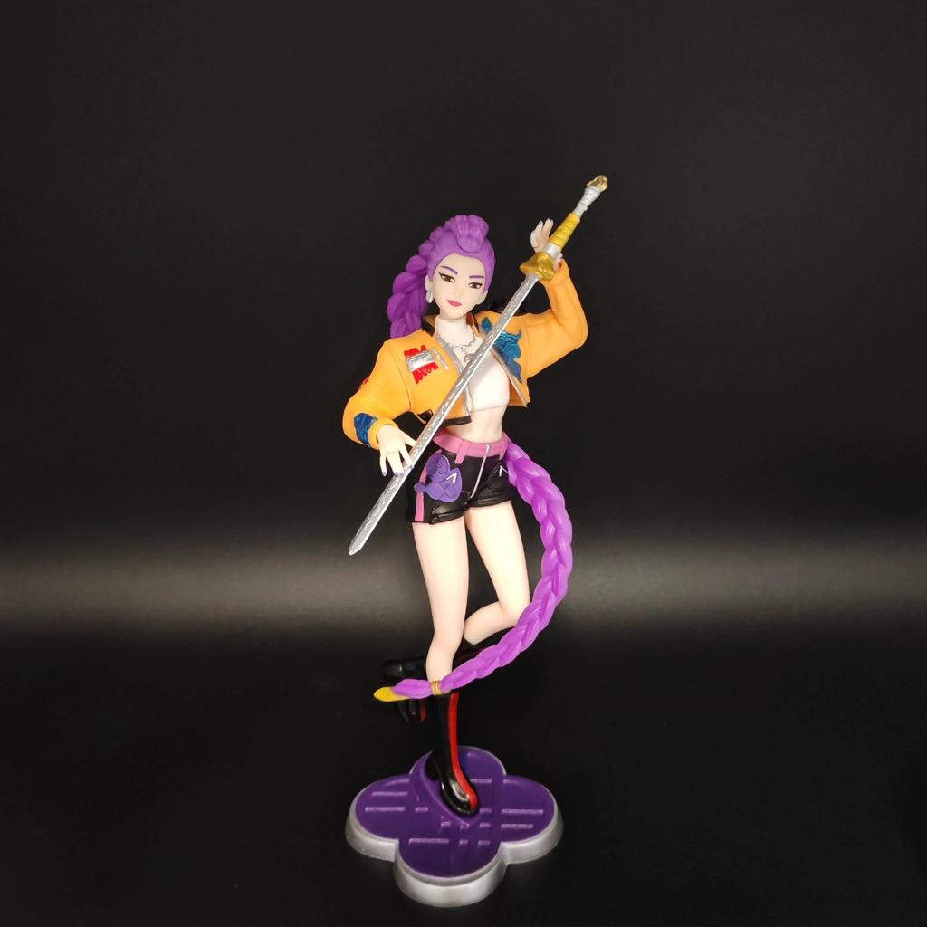 Anime KPop Witch Hunters PVC Model Toy Rumi Figure Exquisite Desktop Ornament Toy For Girl Boy Decor Gifts