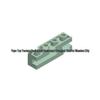 Universal 2653 Educational Building Blocks - 1x4 Brick with Horizontal Sliding Slot, Compatible Small Particle MOC Spare Parts.