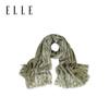 ELLE Women's 100% Pure Wool Scarf & Shawl Gift Box