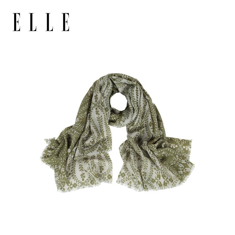 ELLE Women's 100% Pure Wool Scarf & Shawl Gift Box