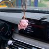 1 pc Cute piggy car pendant, car interior charm pendant, Internet celebrity rearview mirror ornament, car decoration