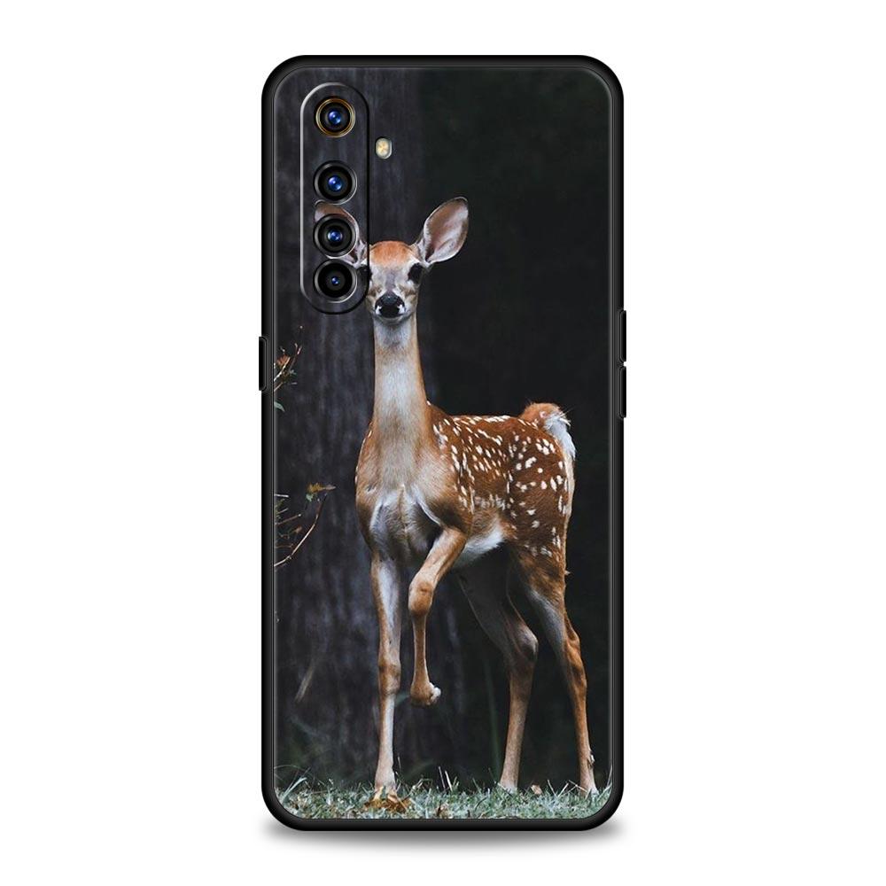 Deer Hunting Camo For Realme GT Neo 2 3 3T Phone Case For Realme 11 10 9 8 5G 7 6 GT2 Pro Plus C21 C11 C25 C35 Silicone Cover