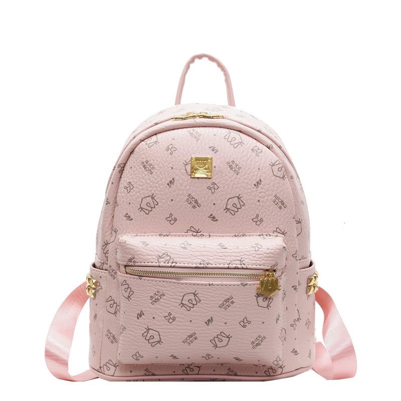 Fashion Going Out Commuting Backpack New Female College Student Backpack Large Capacity Schoolbag Travel Bag
