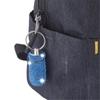 Box Rhinestones Tubes Shape Waterproof Bling Pill Bottle Key Ring Pill Organizer Travel Pill Case